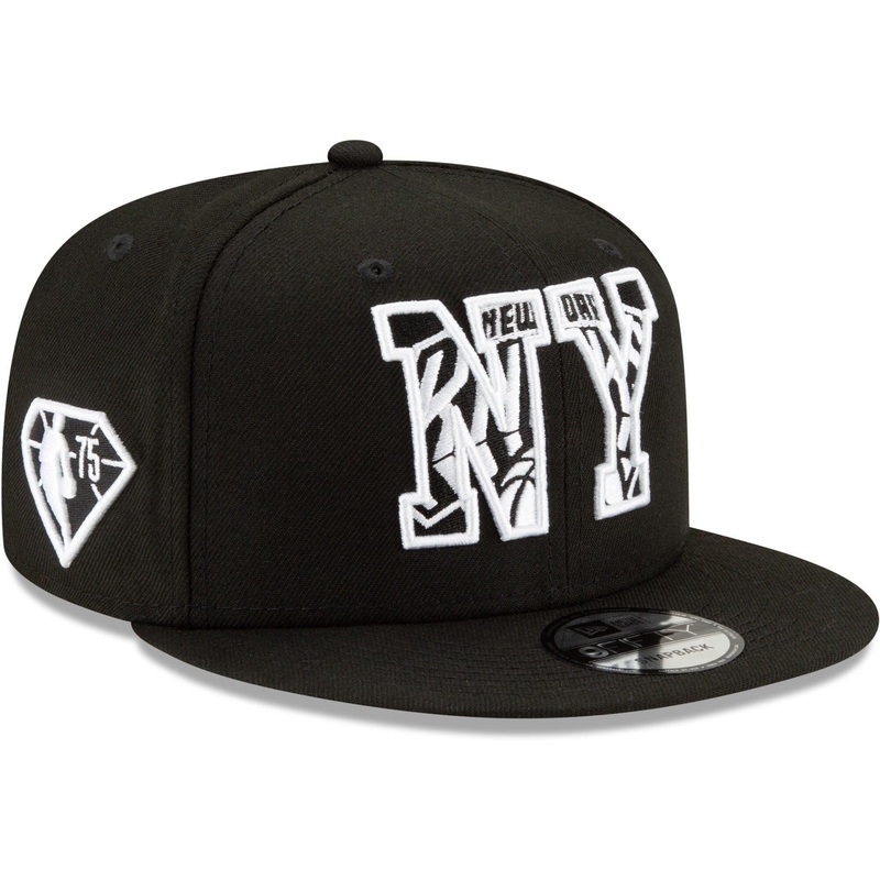 New York Knicks New Era NBA 2021 Draft Alternate 9FIFTY Snapback Hat – Black