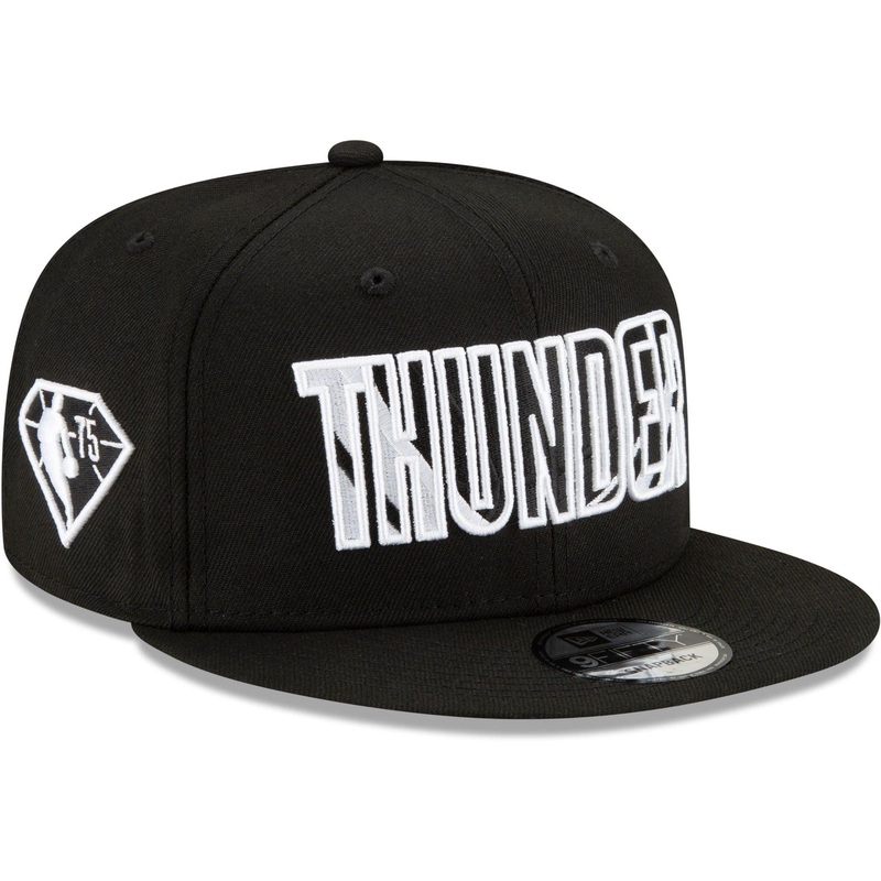 Oklahoma City Thunder New Era NBA 2021 Draft Alternate 9FIFTY Snapback Hat – Black