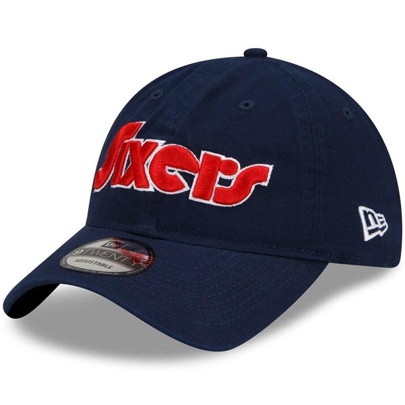 Philadelphia 76ers New Era NBA 21-22 City Edition 9TWENTY Hat – Navy