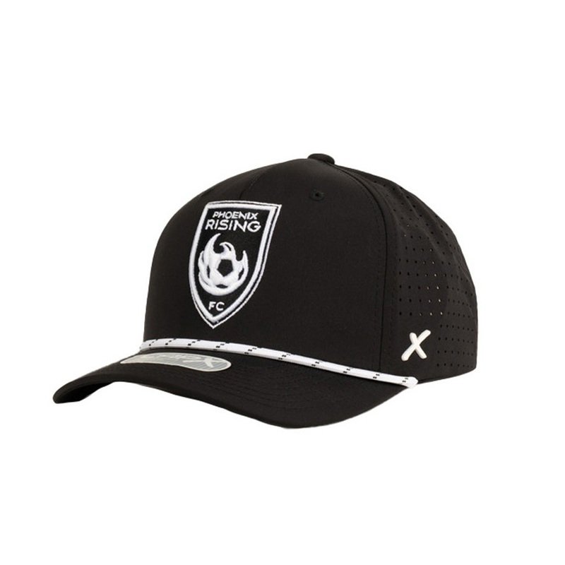 Phoenix Rising CapX Dark Circuit X8 Snapback Hat – Black