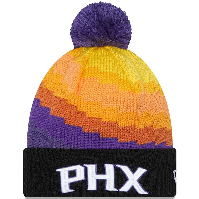 Phoenix Suns New Era NBA 21-22 City Edition Knit Beanie – Black
