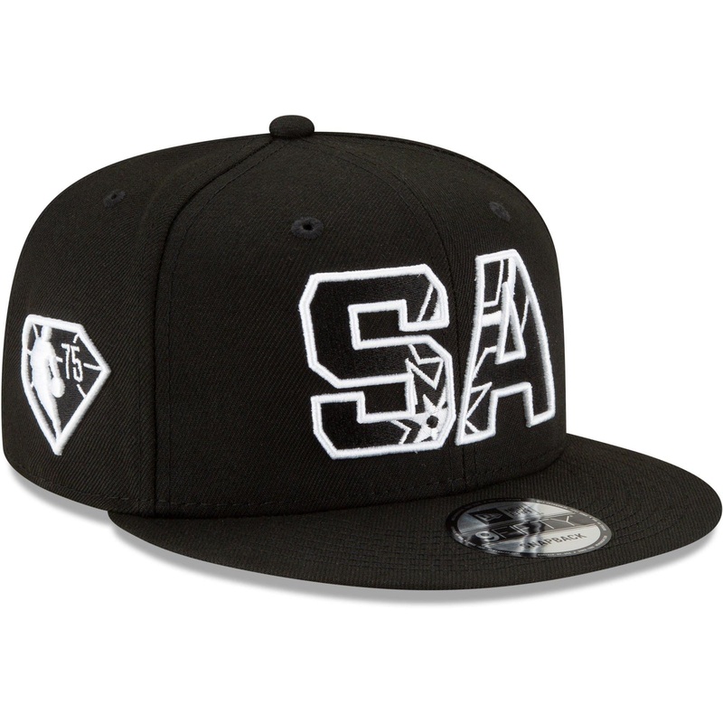 San Antonio Spurs New Era NBA 2021 Draft Alternate 9FIFTY Snapback Hat – Black