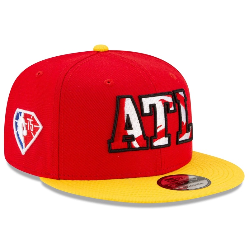 Atlanta Hawks New Era NBA 2021 Draft 9FIFTY Snapback Hat – Red