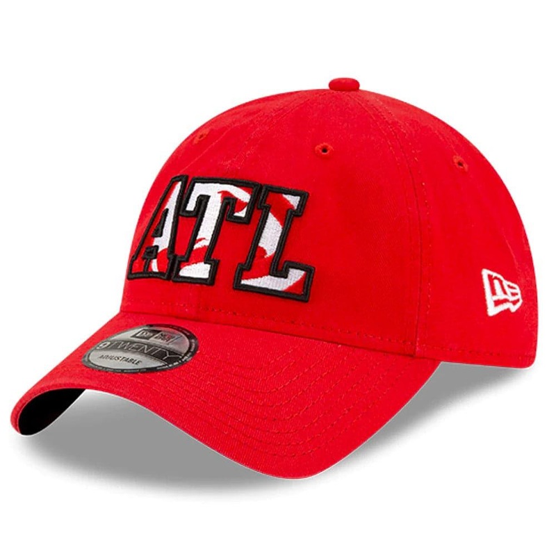 Atlanta Hawks New Era NBA 2021 Draft 9TWENTY Strapback Hat – Red