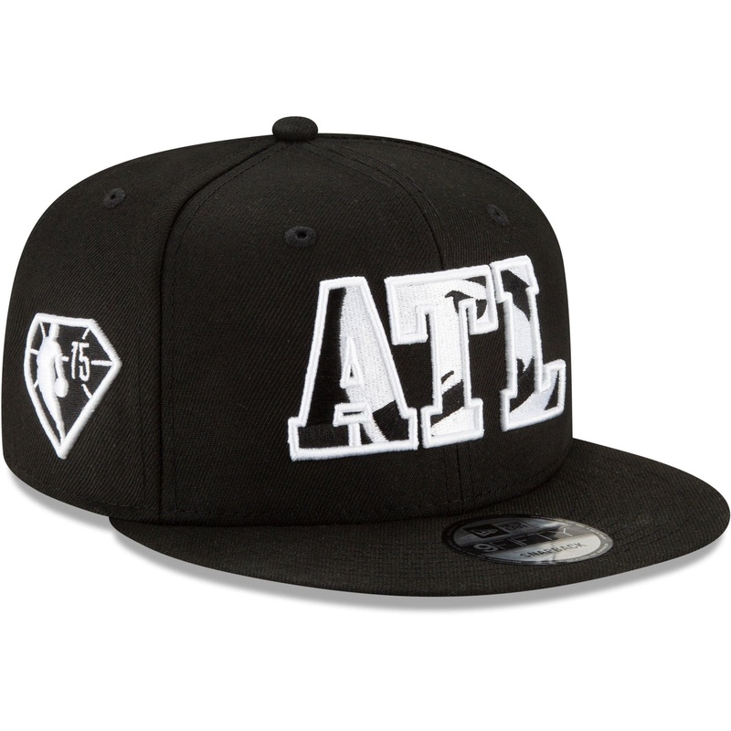 Atlanta Hawks New Era NBA 2021 Draft Alternate 9FIFTY Snapback Hat – Black