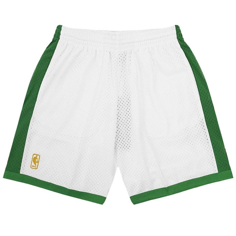 Boston Celtics Mitchell & Ness NBA 96-97 Home Swingman Shorts – White