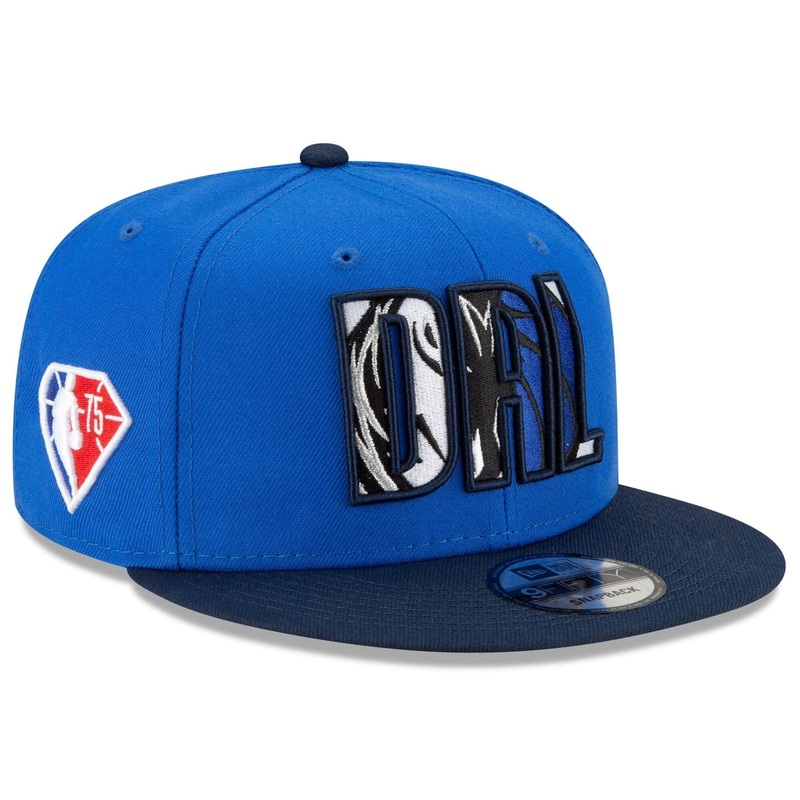 Dallas Mavericks New Era NBA 2021 Draft 9FIFTY Snapback Hat – Blue