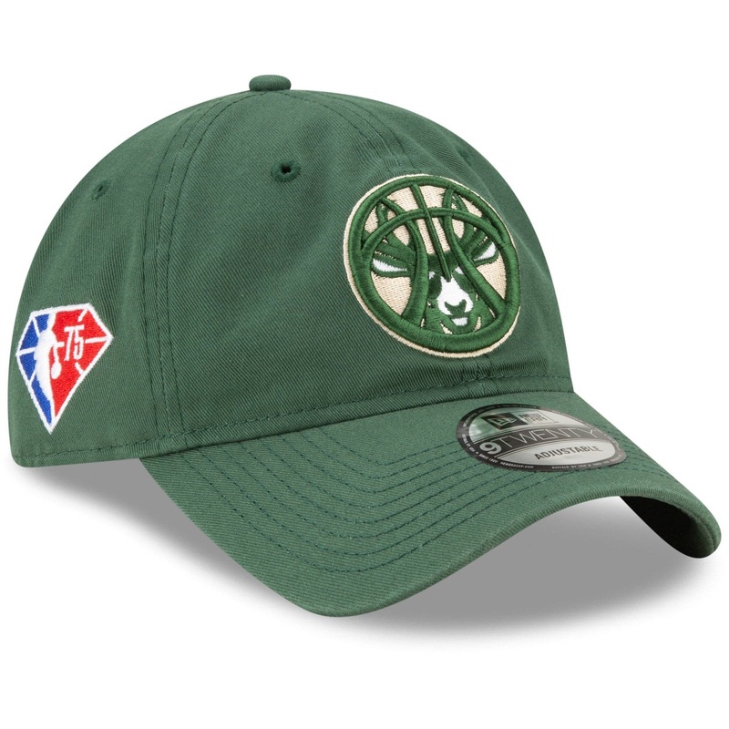 Milwaukee Bucks New Era NBA 2021 Draft 9TWENTY Strapback Hat – Green