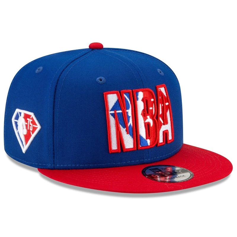 NBA Logoman New Era NBA 2021 Draft 9FIFTY Snapback Hat – Blue