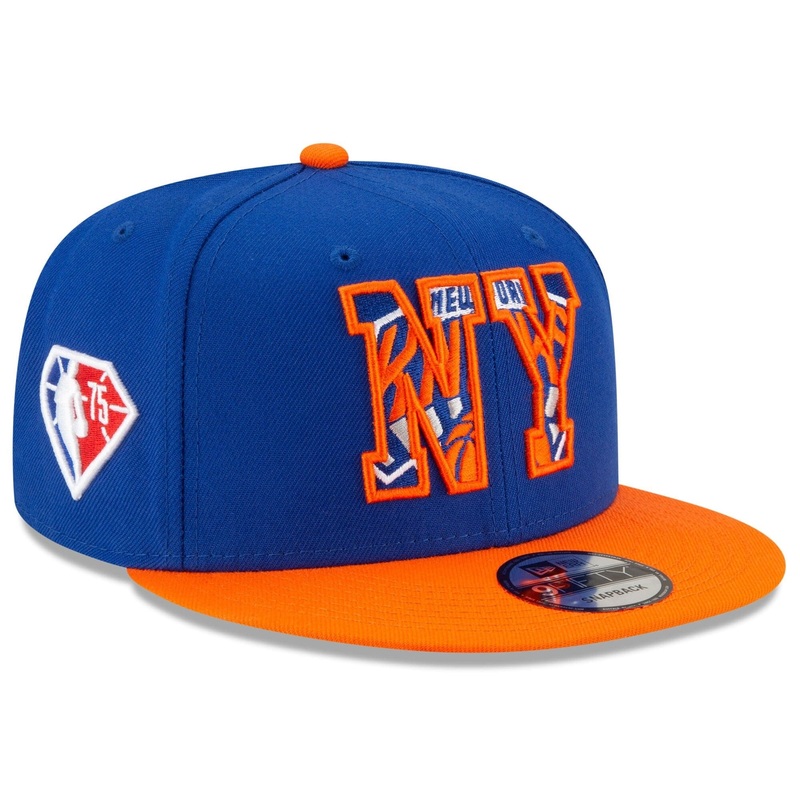 New York Knicks New Era NBA 2021 Draft 9FIFTY Snapback Hat – Blue