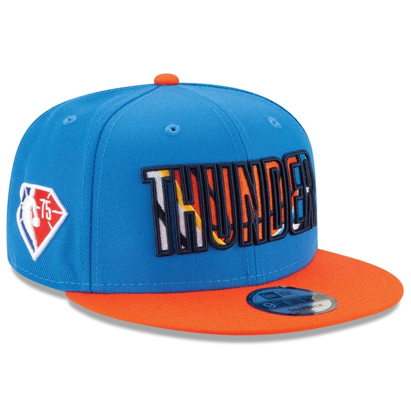 Oklahoma City Thunder New Era NBA 2021 Draft 9FIFTY Snapback Hat – Blue