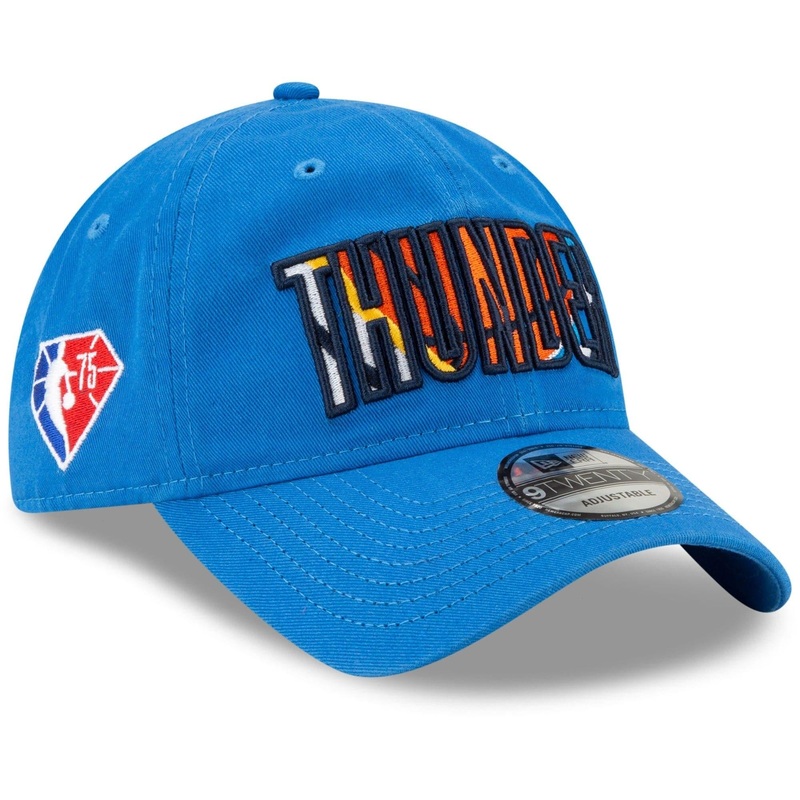 Oklahoma City Thunder New Era NBA 2021 Draft 9TWENTY Strapback Hat – Blue