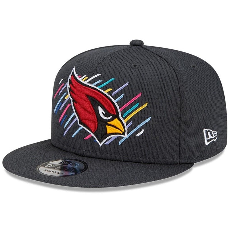 Arizona Cardinals New Era NFL 2021 Crucial Catch 9FIFTY Snapback Hat – Steel