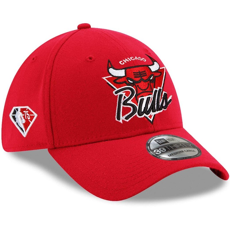 Chicago Bulls New Era 2021 NBA Tip Off 39THIRTY Flex Fit Hat – Red