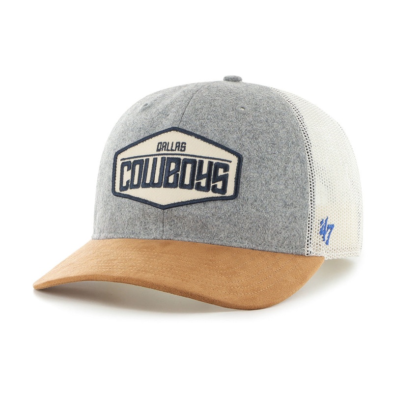 Dallas Cowboys ’47 Drover Trucker Adjustable Hat – Gray