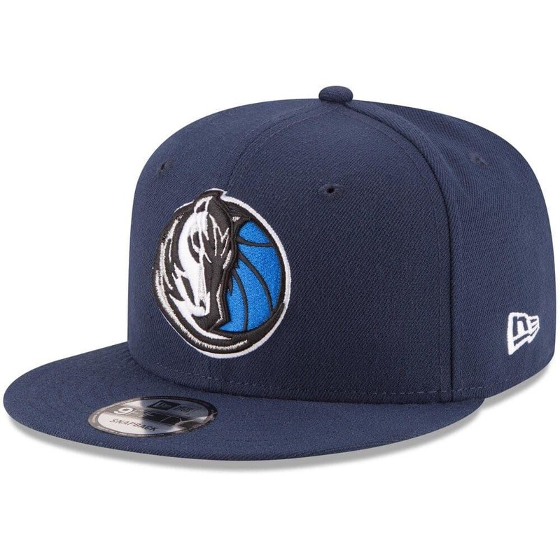 Dallas Mavericks New Era NBA League 9FIFTY Snapback Hat – Navy
