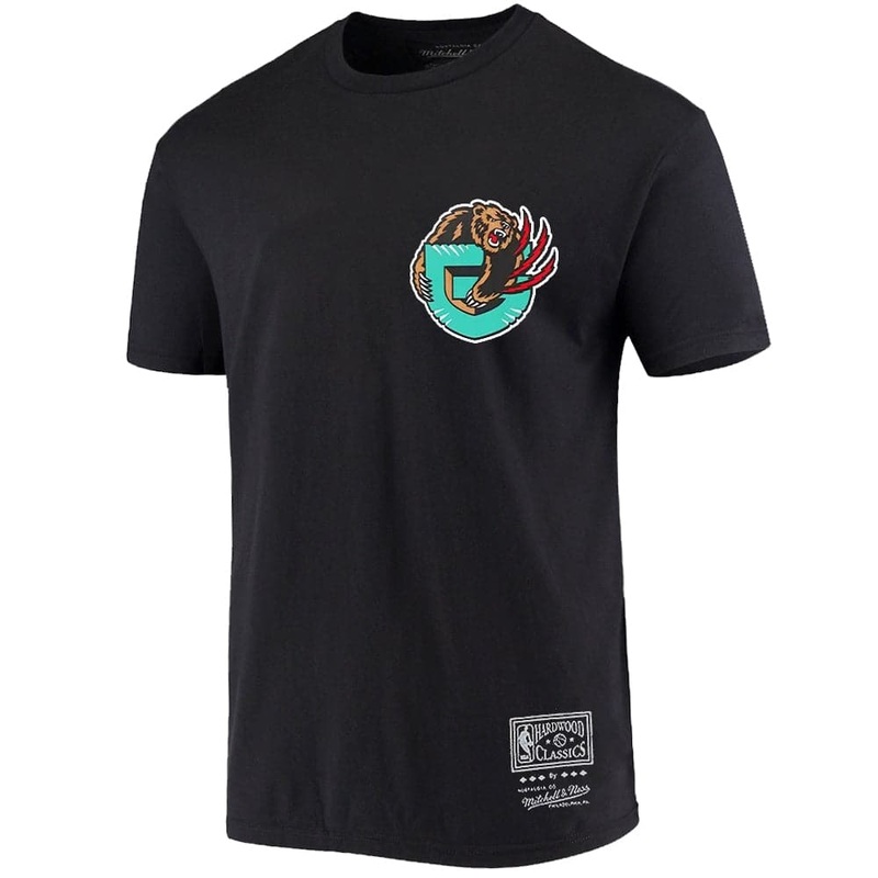 Memphis Grizzlies Mitchell & Ness NBA HWC Retro Repeat T-Shirt – Black