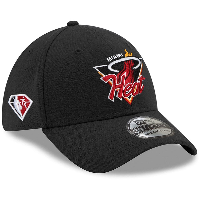 Miami Heat New Era 2021 NBA Tip Off 39THIRTY Flex Fit Hat – Black