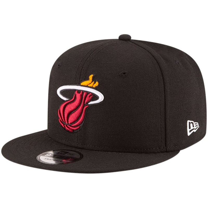Miami Heat New Era NBA League 9FIFTY Snapback Hat – Black