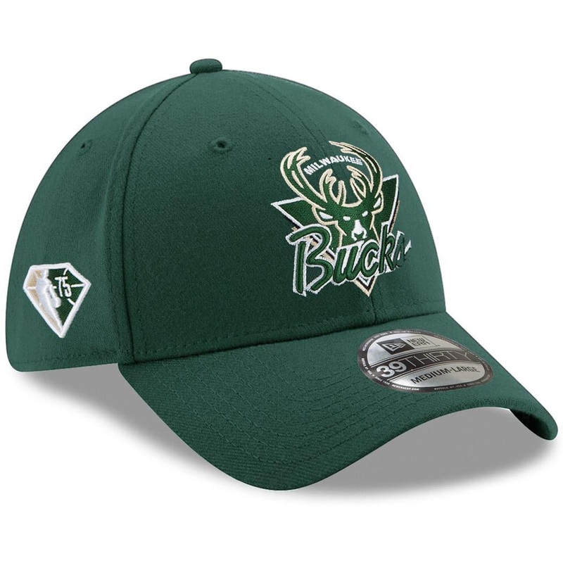 Milwaukee Bucks New Era 2021 NBA Tip Off 39THIRTY Flex Fit Hat – Green