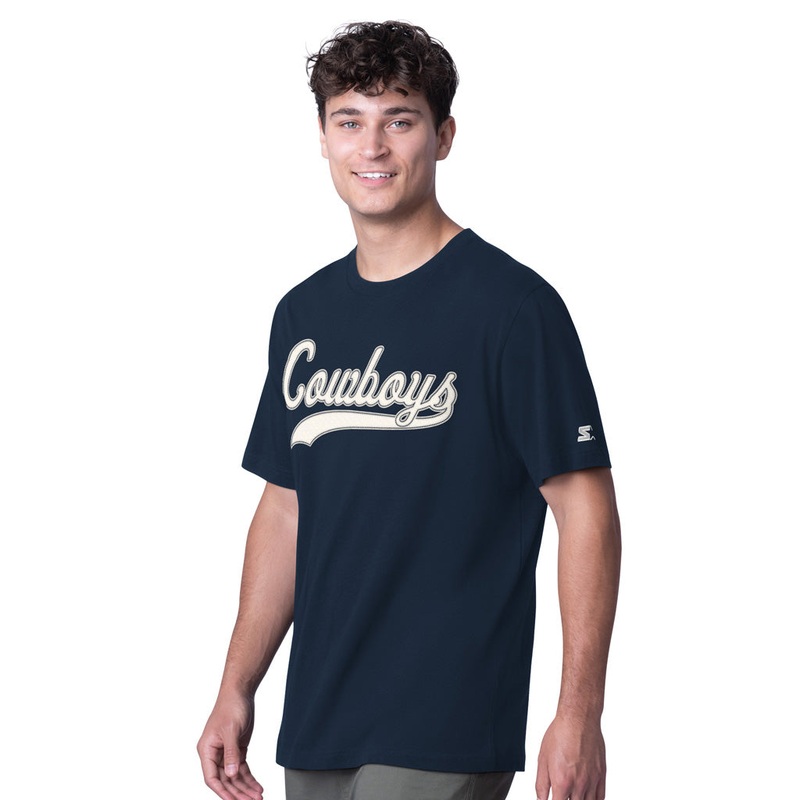 NFL Dallas Cowboys Starter Assist Slub T-Shirt – Navy