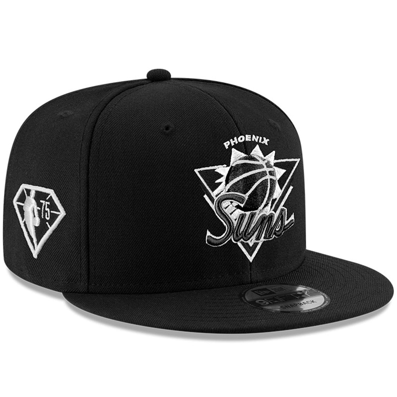 Phoenix Suns New Era 2021 NBA Tip Off Monochrome 9FIFTY Snapback Hat – Black