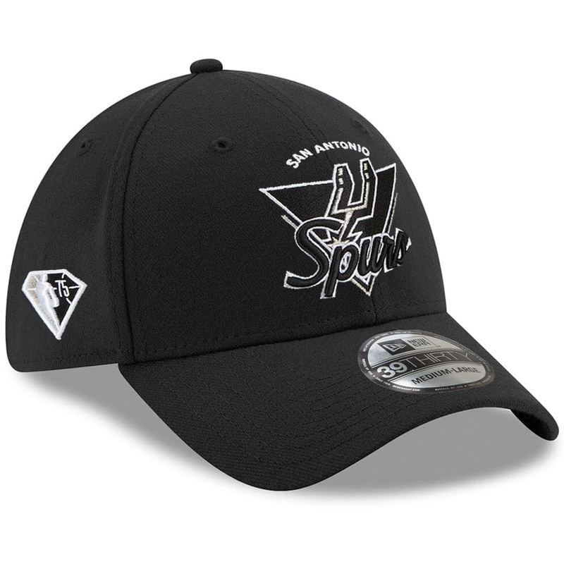 San Antonio Spurs New Era 2021 NBA Tip Off 39THIRTY Flex Fit Hat – Black