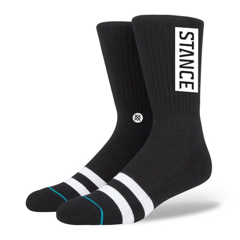 Stance Branded OG Crew Socks – Black