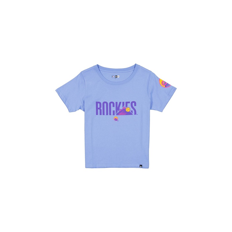 Colorado Rockies City Connect Women’s Pastel Blue T-Shirt