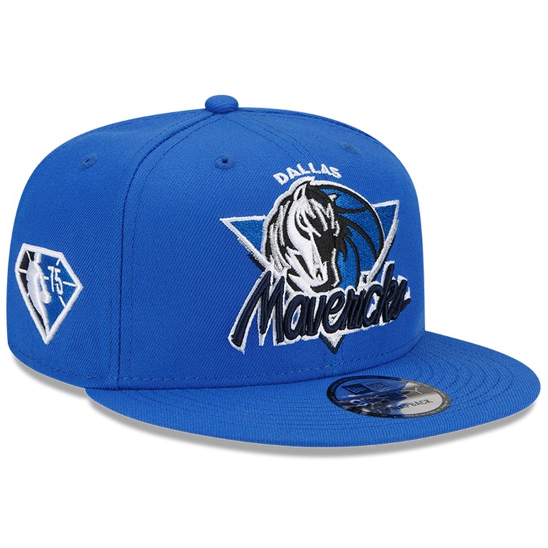 Dallas Mavericks New Era 2021 NBA Tip Off 9FIFTY Snapback Hat – Blue