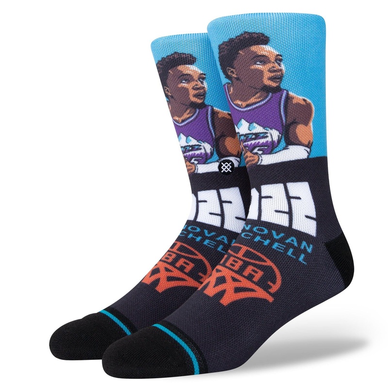 Donovan Mitchell Utah Jazz Stance NBA Graded Crew Socks – Blue