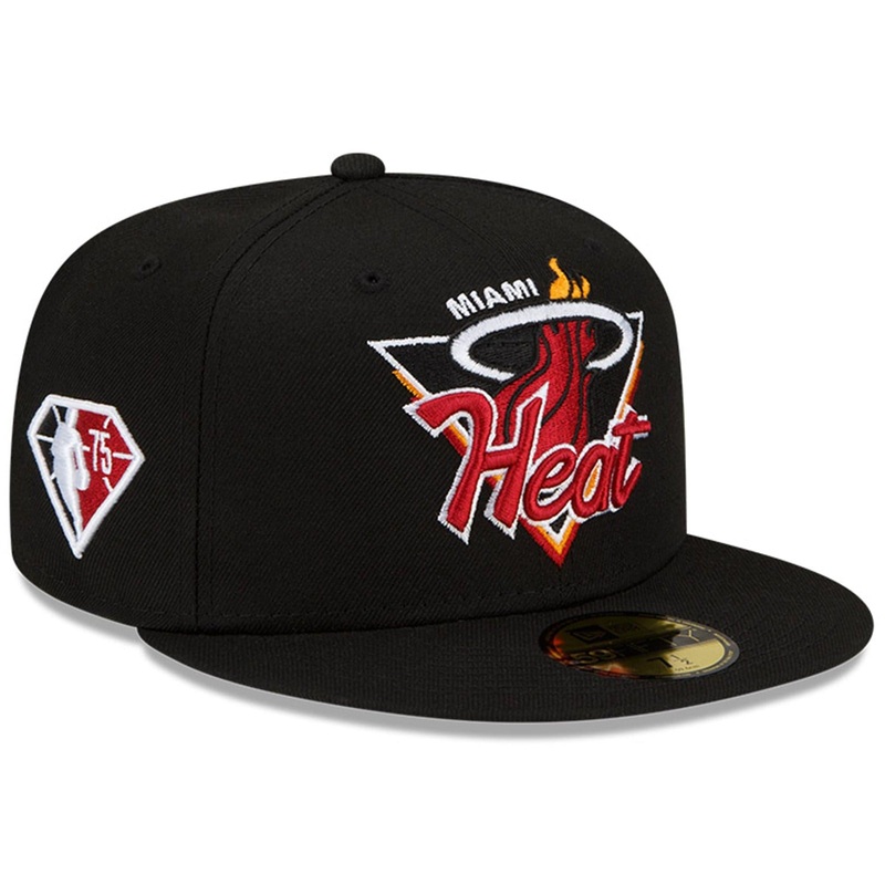 Miami Heat New Era 2021 NBA Tip Off 59FIFTY Fitted Hat – Black