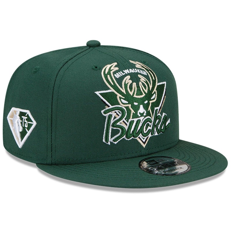 Milwaukee Bucks New Era 2021 NBA Tip Off 9FIFTY Snapback Hat – Green