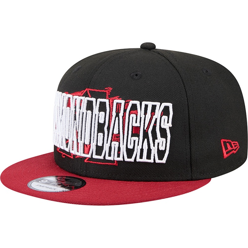 MLB Arizona Diamondbacks New Era Splatter 9FIFTY Snapback Hat – Black