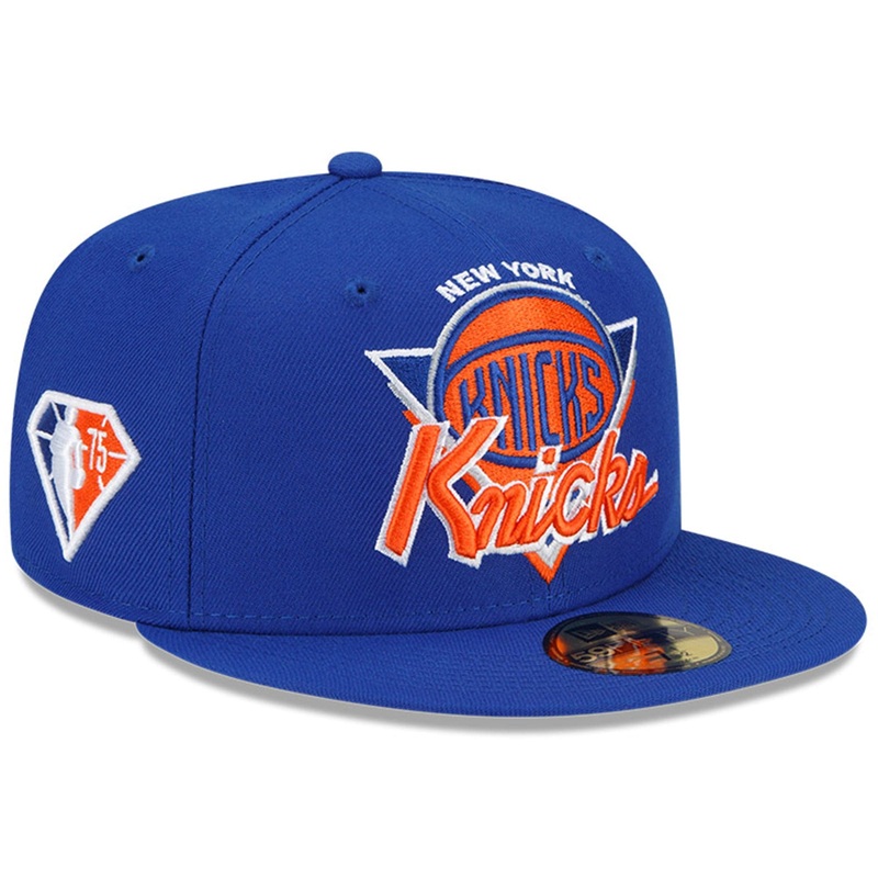 New York Knicks New Era 2021 NBA Tip Off 59FIFTY Fitted Hat – Blue