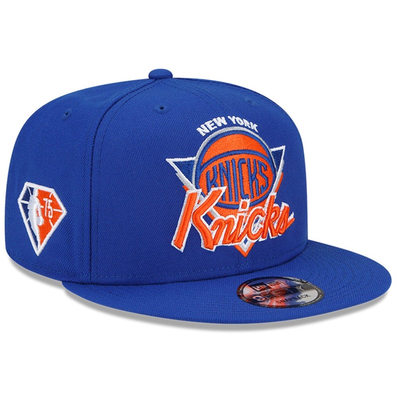 New York Knicks New Era 2021 NBA Tip Off 9FIFTY Snapback Hat – Blue