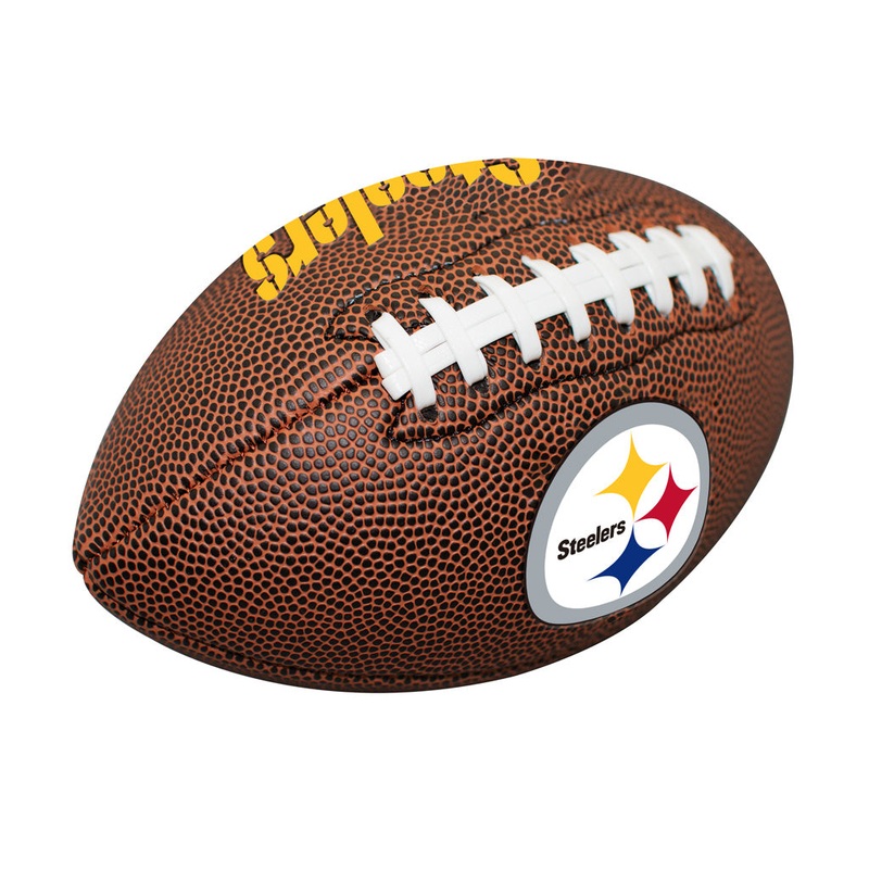 NFL Pittsburgh Steelers Logo Brands Mini Composite Ball