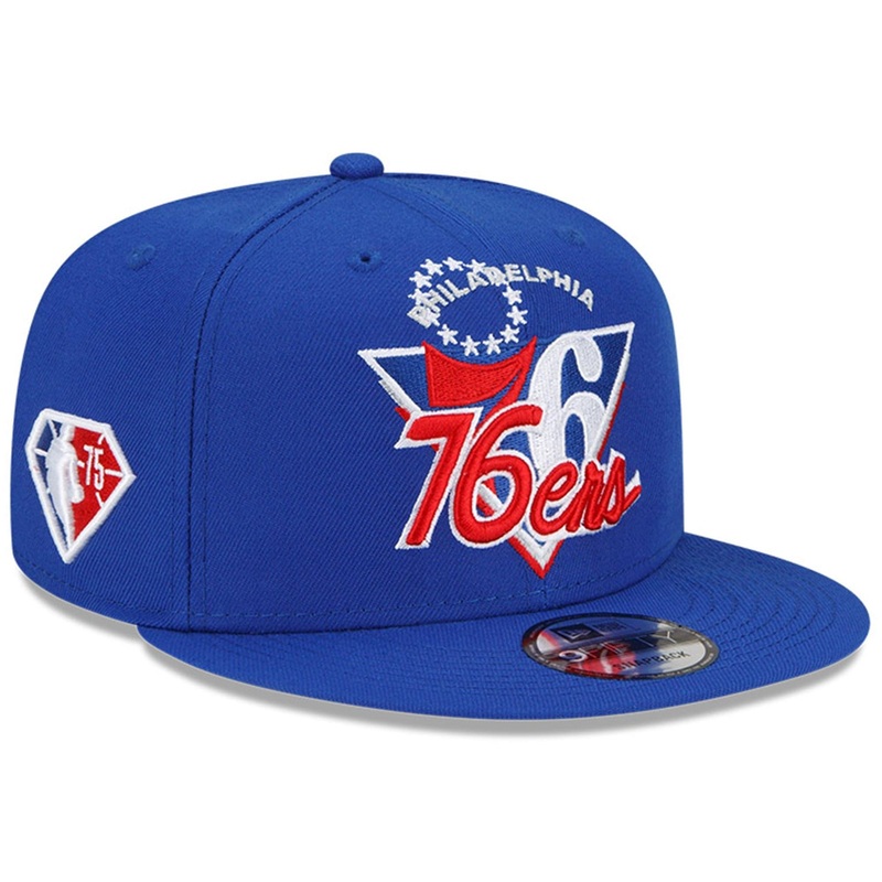 Philadelphia 76ers New Era 2021 NBA Tip Off 9FIFTY Snapback Hat – Blue