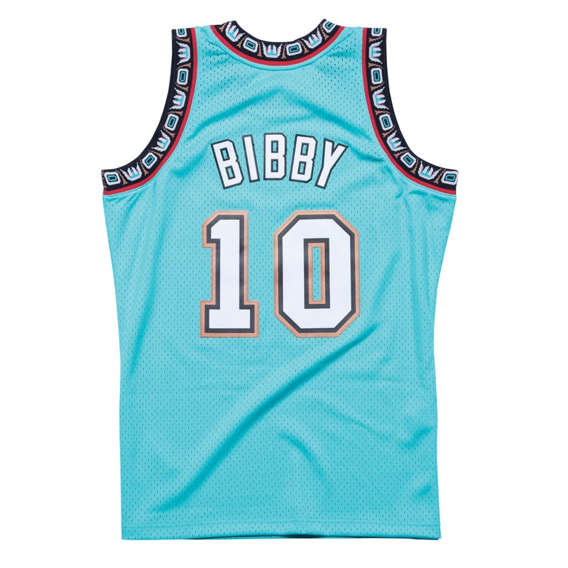 NBA Memphis Grizzlies Mike Bibby Mitchell & Ness Retro Swingman Jersey – Teal