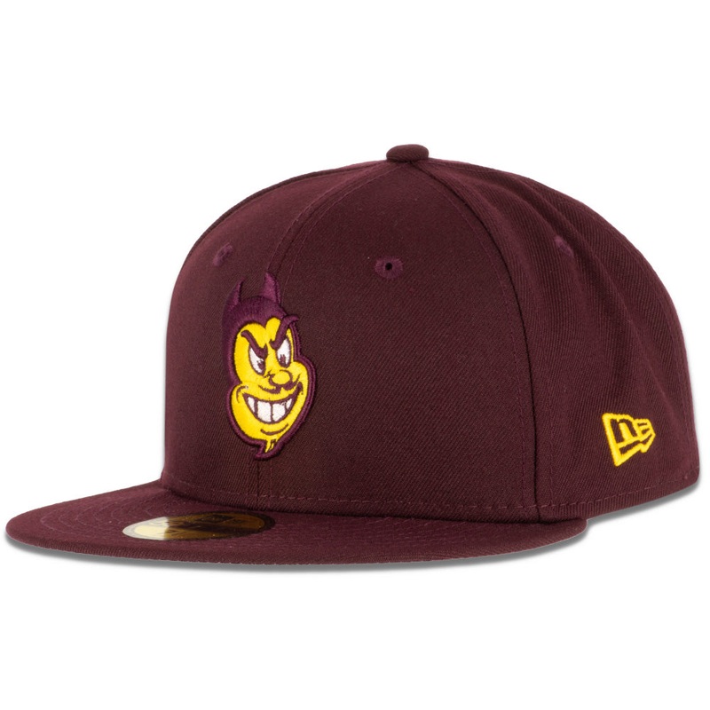 NCAA Arizona State Sun Devils New Era Sparky Face 59FIFTY Fitted Hat
