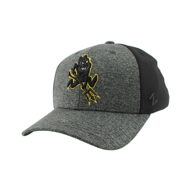 NCAA Arizona State Sun Devils Zephyr Myth Flex Hat – Charcoal