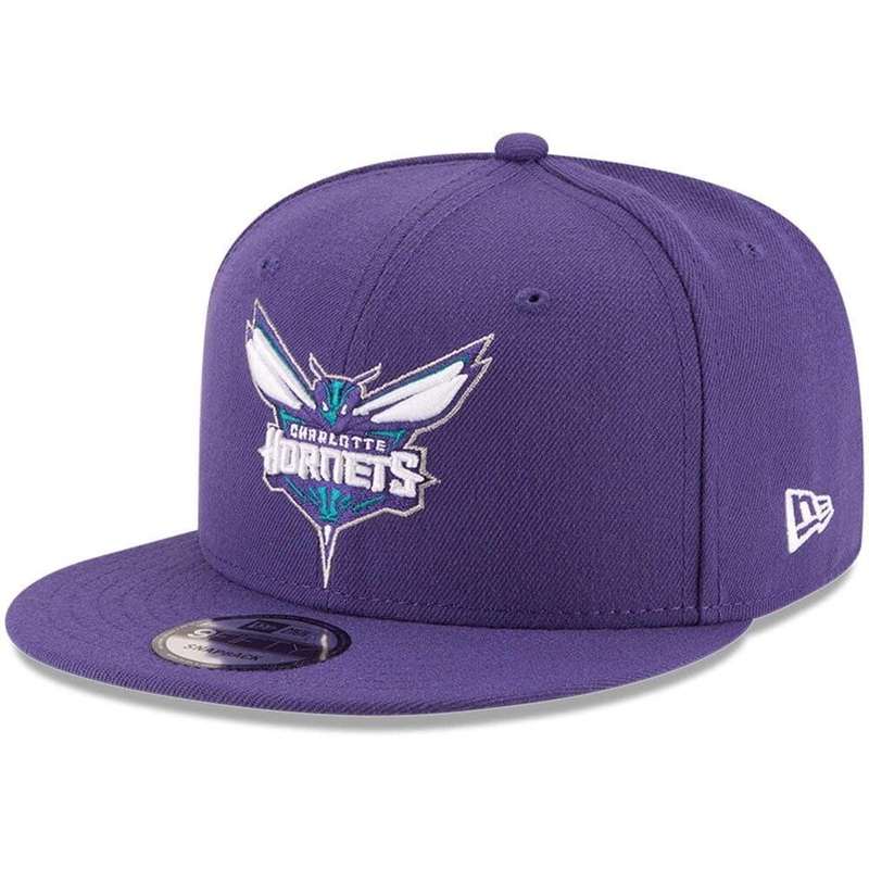 Charlotte Hornets New Era NBA League 9FIFTY Snapback Hat – Purple