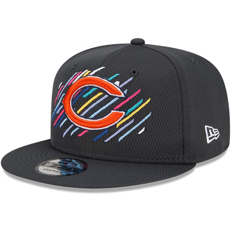 Chicago Bears New Era NFL 2021 Crucial Catch 9FIFTY Snapback Hat – Steel