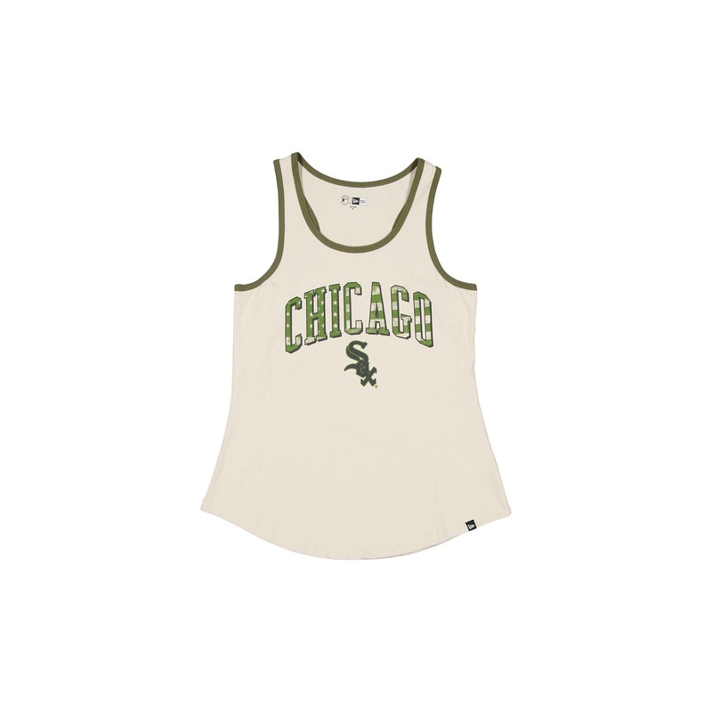 Chicago White Sox Armed Forces Day 2025 Women’s Stone Tank Top