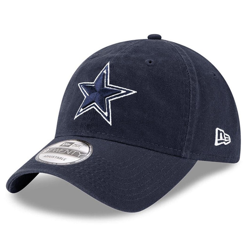 Dallas Cowboys New Era NFL Core 9TWENTY Curved Hat – Navy