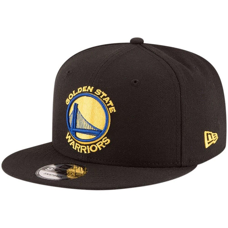 Golden State Warriors New Era NBA Team 9FIFTY Snapback Hat – Black