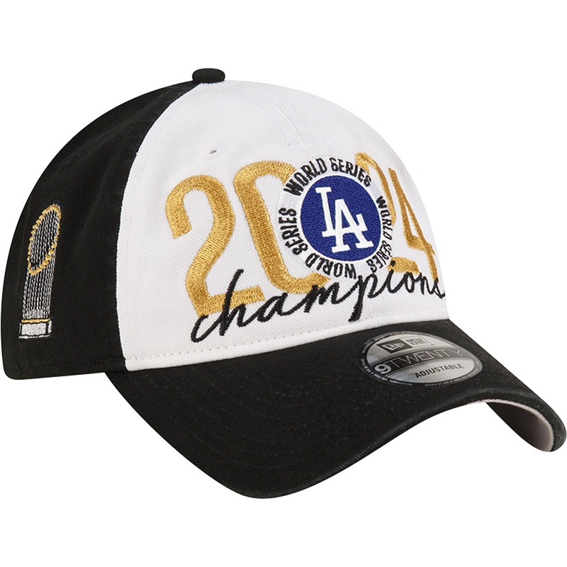 MLB Los Angeles Dodgers New Era 2024 World Series Champ Locker Room 9TWENTY Hat – White