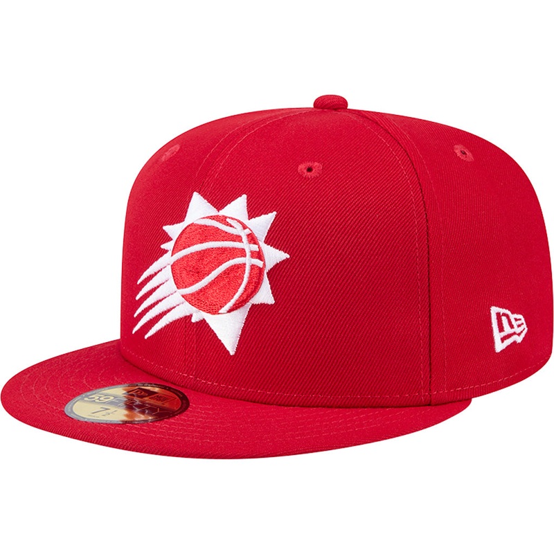 NBA Phoenix Suns New Era Scarlet Side Patch 59FIFTY Hat