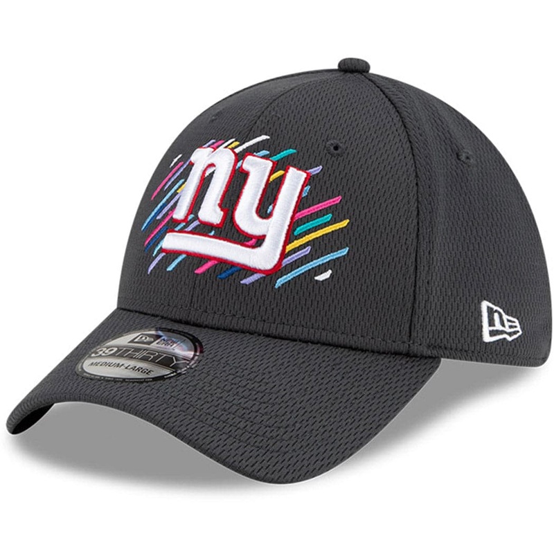 New York Giants New Era NFL 2021 Crucial Catch 39THIRTY Flex Fit Hat – Steel