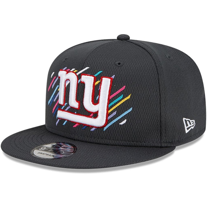 New York Giants New Era NFL 2021 Crucial Catch 9FIFTY Snapback Hat – Steel